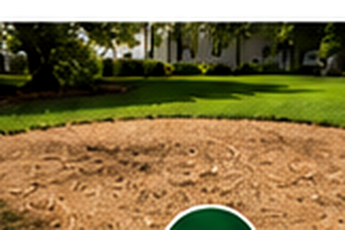 Stump grinding debris cleanup in a Kennesaw residential yard